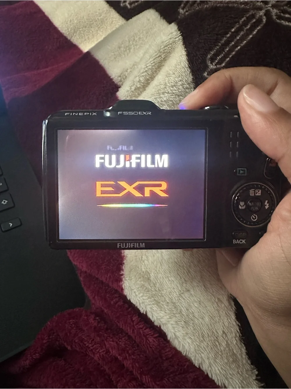 Fujifilm Black Point-and-Shoot Camera with Fujinon 15x Zoom